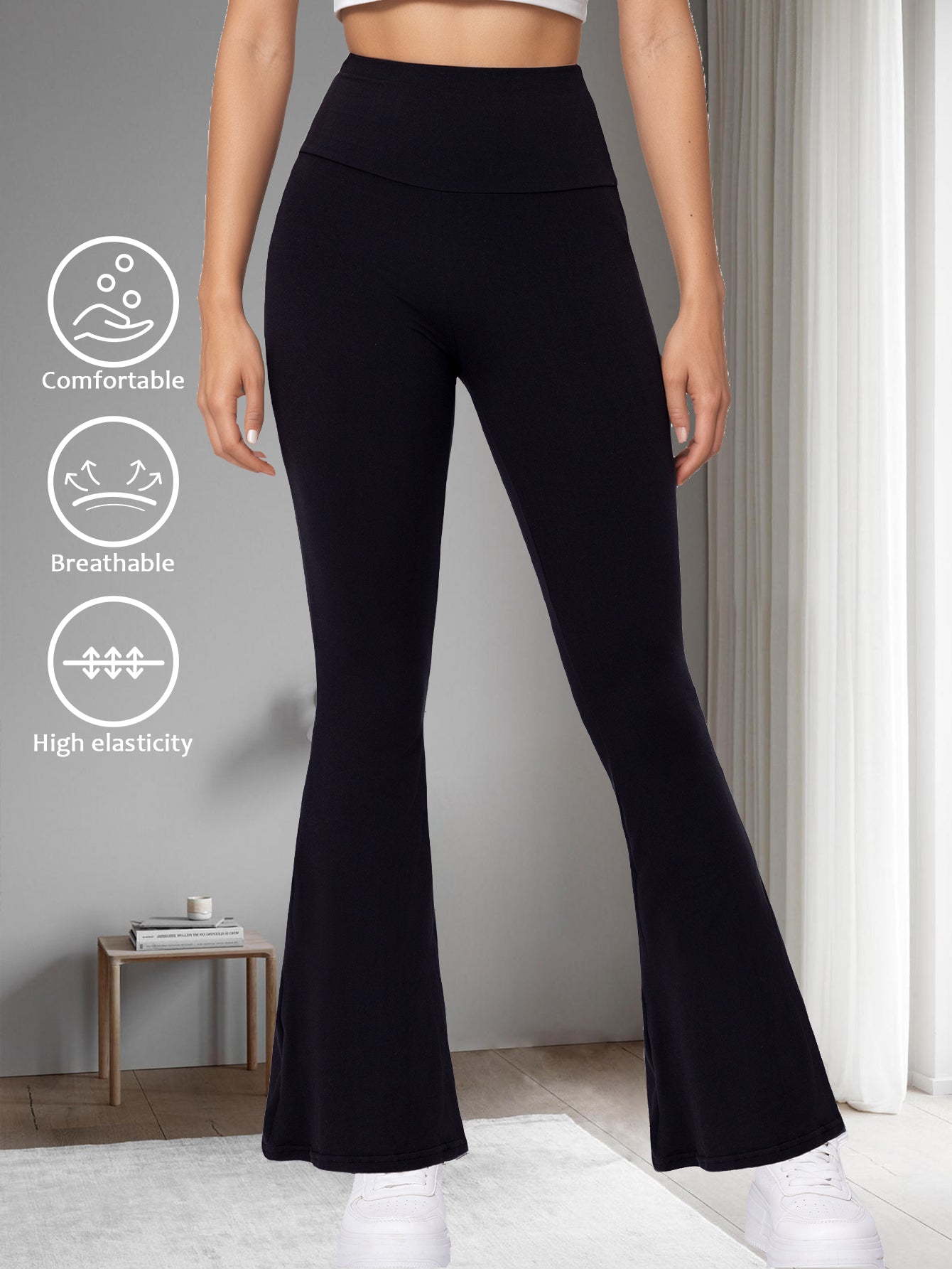 Plus taille Confortbel entraînement Leggings Femmes Sofy Yoga Leggings High Waist Buttery Eddiy Y