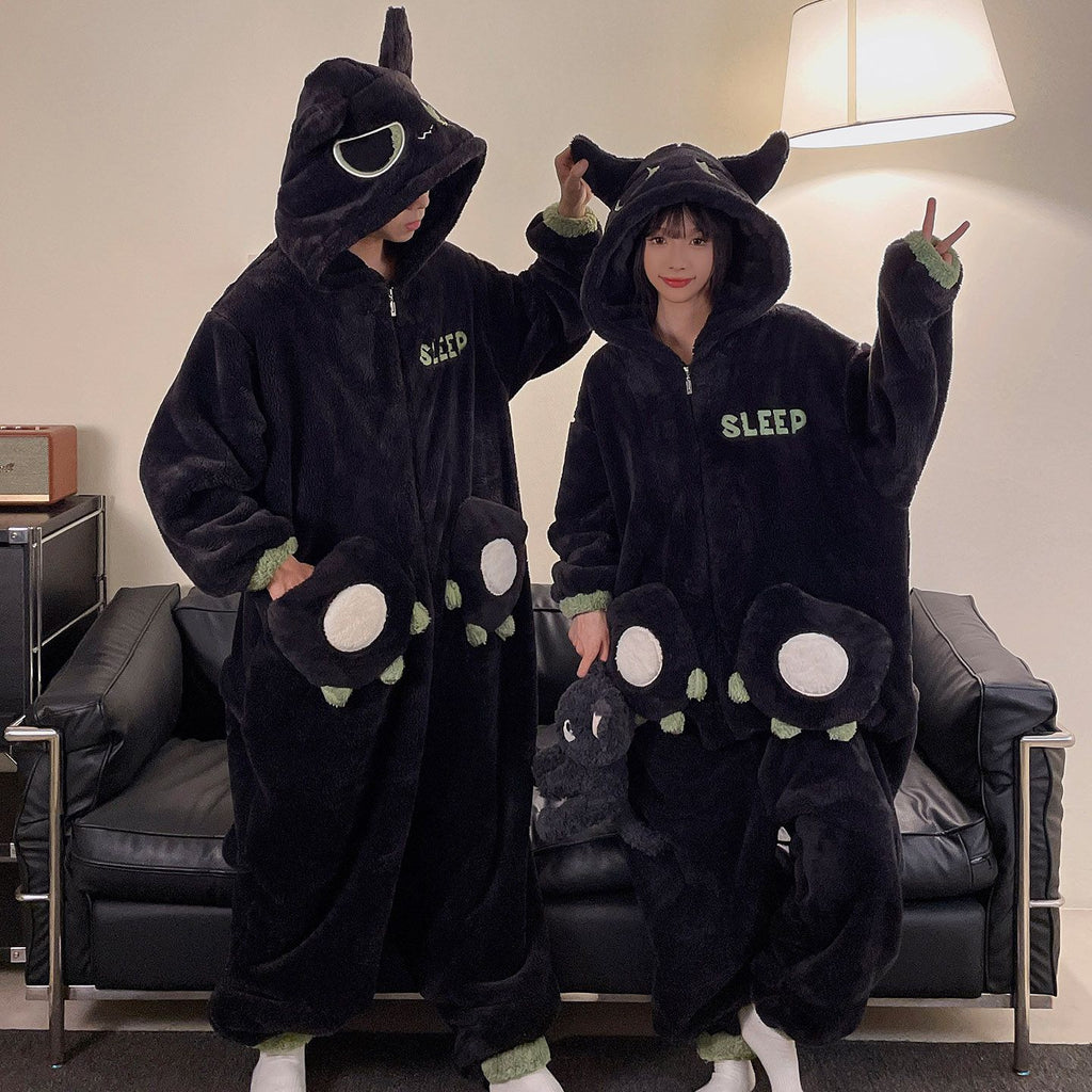 Ensemble de vêtements de salon pour jeunes de style caricature