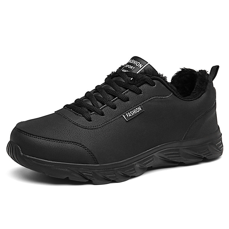 Hommes Sneakers Chaussures de sport chaud d'hiver avec peluche