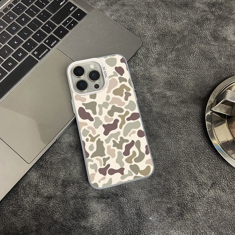Vintage Leopard Imprimé Creative Frost Mobile Phone Protection Case