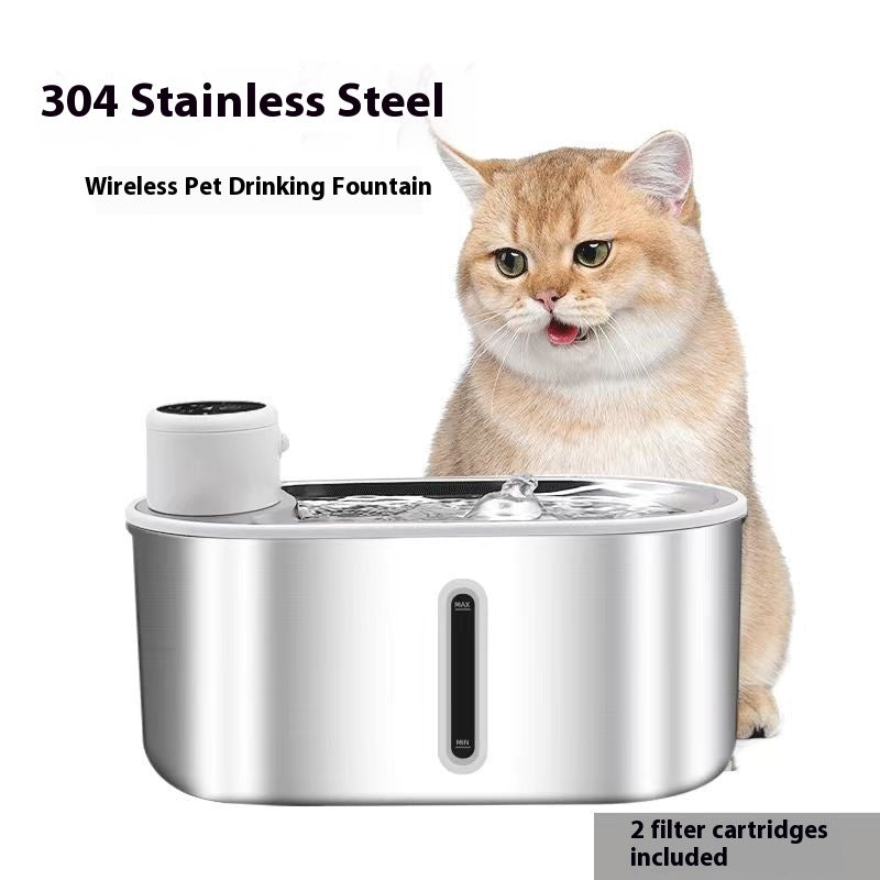 Non-plug-in Induction infrarouge Animaux de compagnie Boissons Fontaine