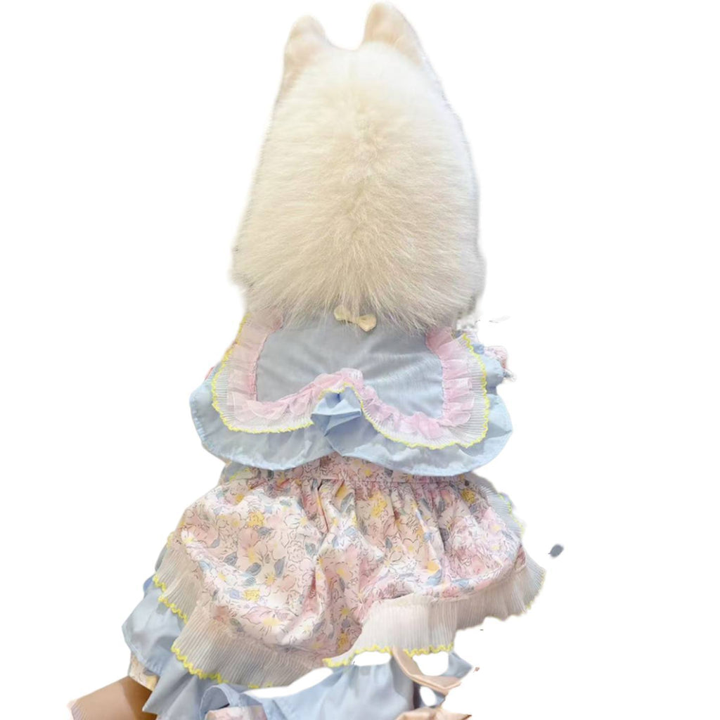 Robe de chien en mesh avec harnais pour chiens moyens à grands