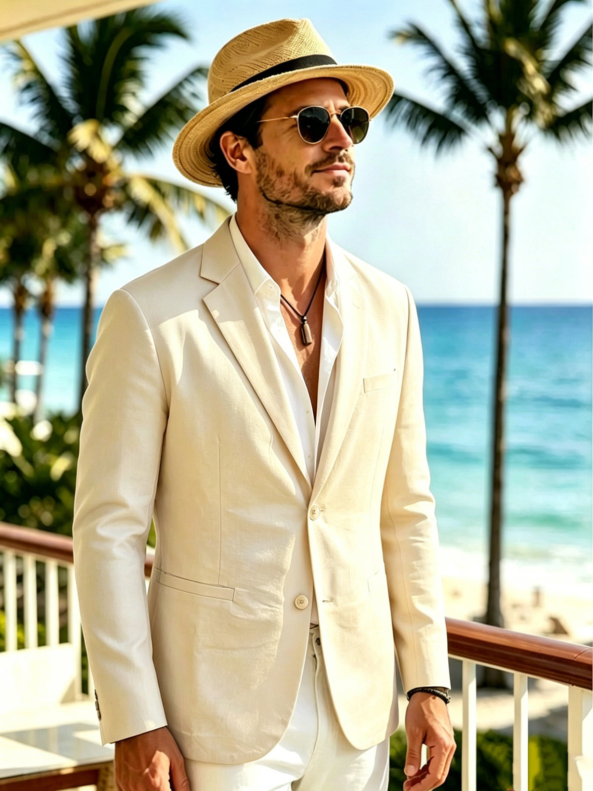 Veste de costume d'affaires pour homme mince et occasionnel