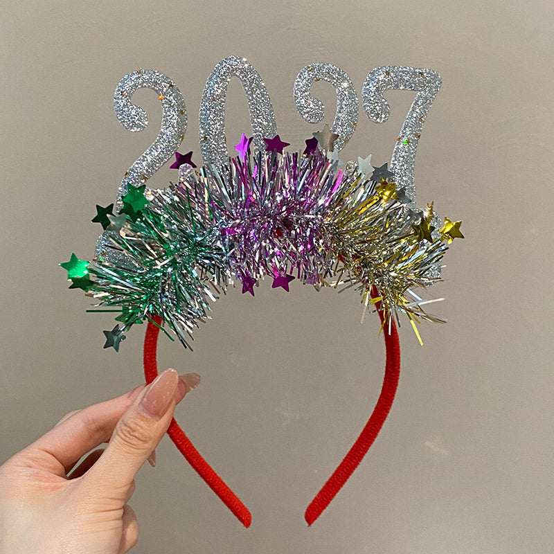 Numérique Noël et Années Eve Party Headband