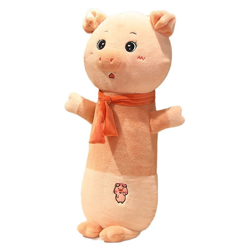 Pig mignon en peluche longue Oreiller Bunny Doll