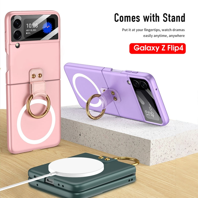 Applicable bague d'écran pliable sans fil chargeur téléphone Case