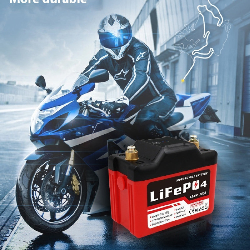 Batterie de démarrage de moto Lithium fer Phosphate Batterie usine de gros