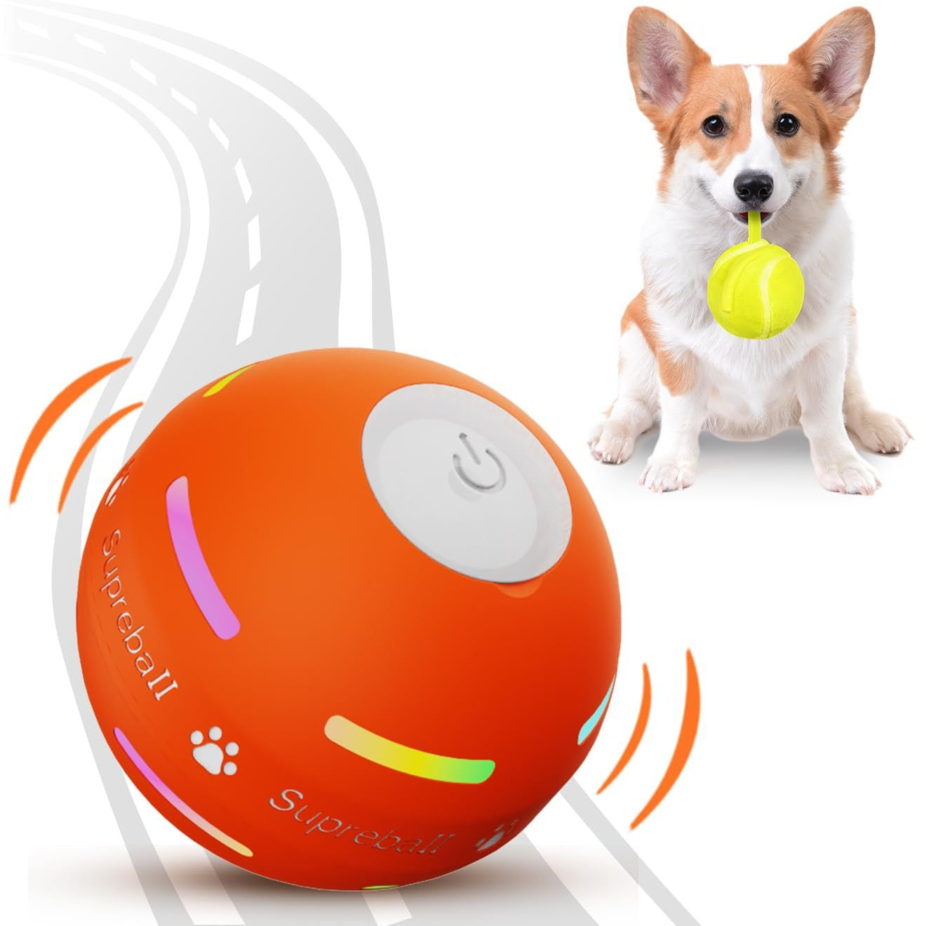 Jeu de chien rechargeable intelligent de saut à la gravité