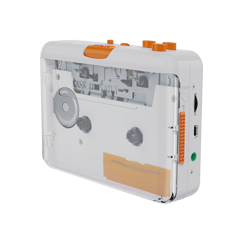 Machine automatique de cassette USB Walkman transparente