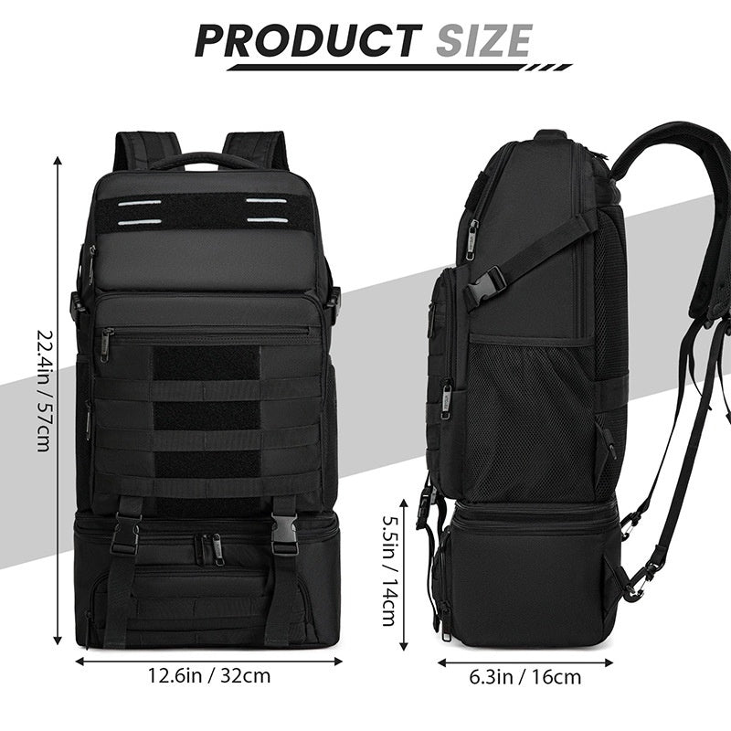 Sac à dos en polyester pour hommes surdimensionné