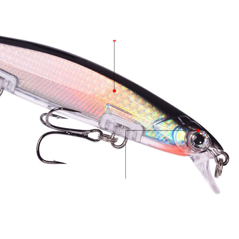 Suspending Submerged Mino Lure
