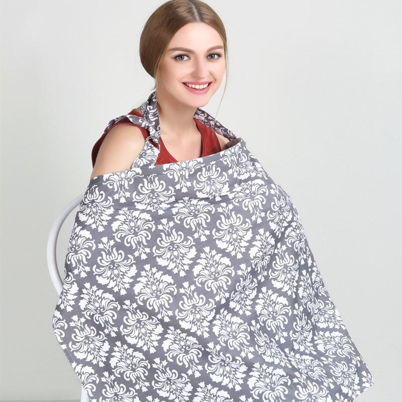 Serviette d'allaitement en fibre de gaze
