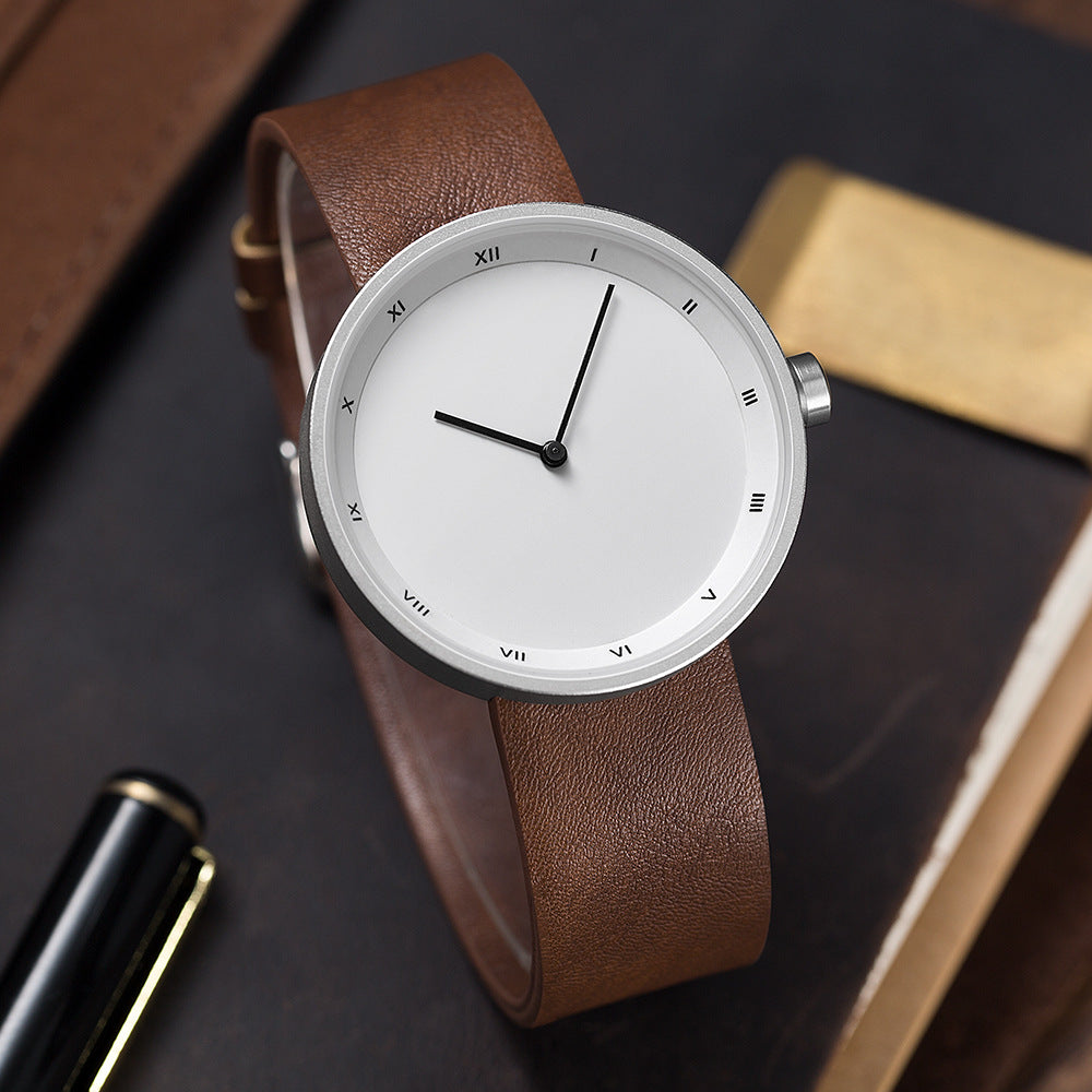 Simple homme montre mode couple hommes et femmes