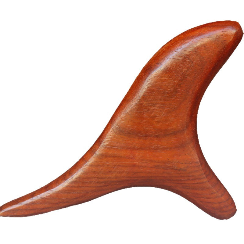 Rosewood Triangular Spiky Foot masseur pour l'acupression sur les semelles et les jambes