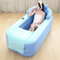 Baignoire gonflable résistant à l'usure intérieure pliable en plastique