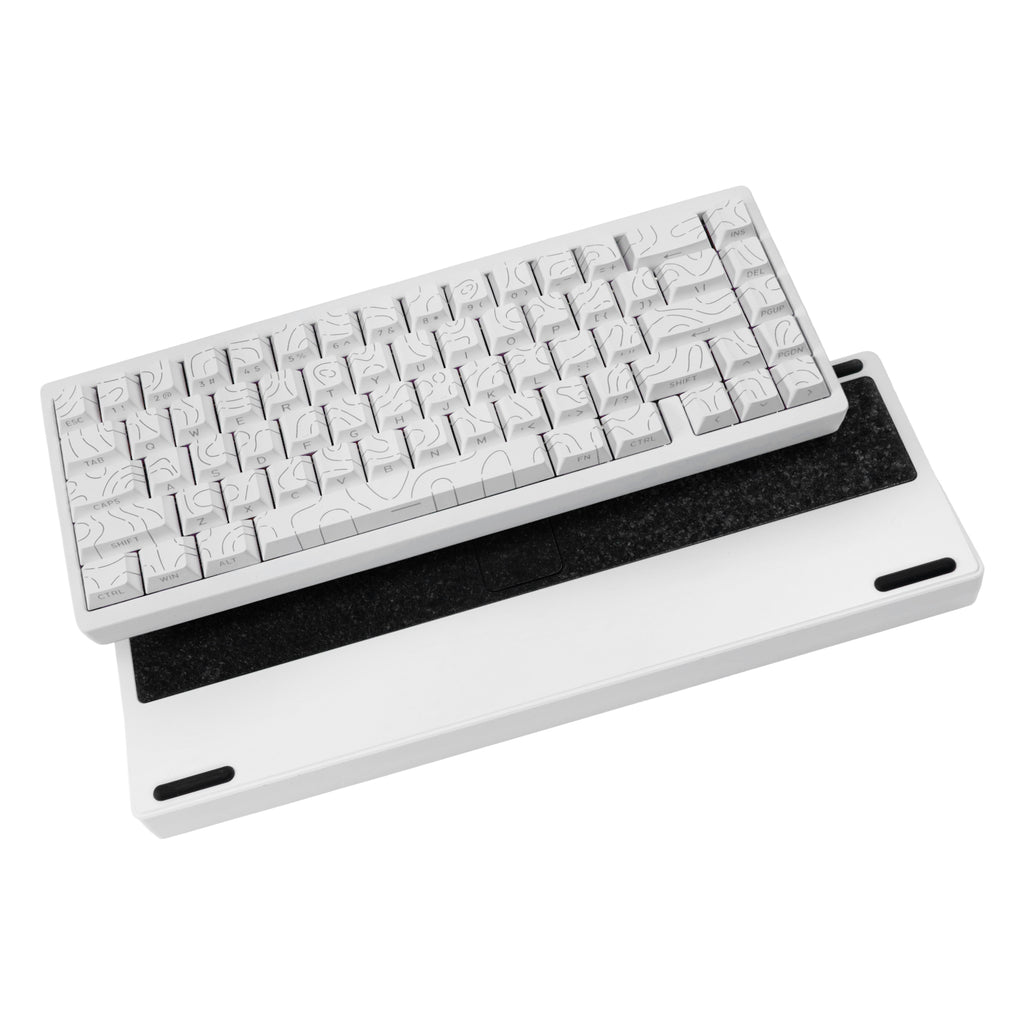 Bloc en aluminium 65-Key Tri-Mode Clavier mécanique