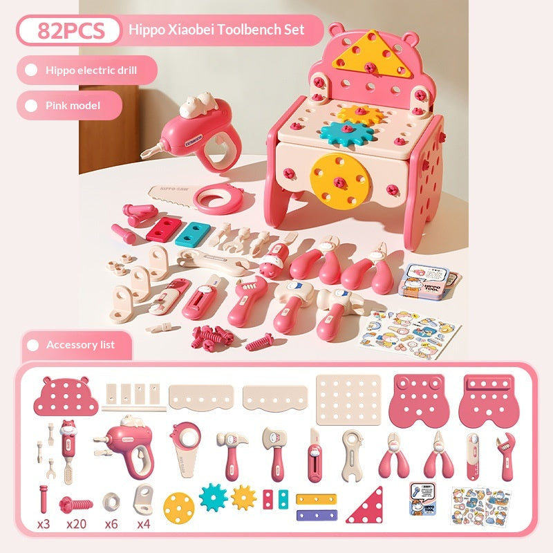 Jeu de jouets Hippopotamus Baby Toolbox