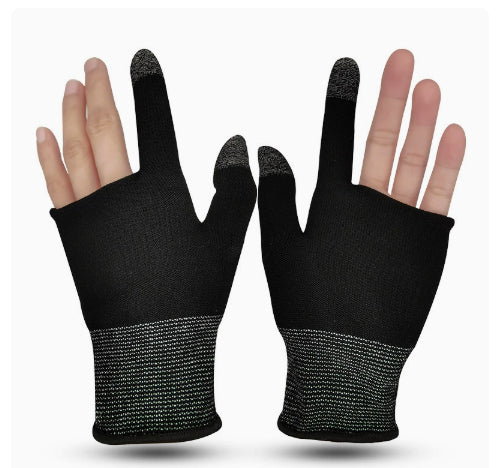 E-sports Gants tactiles à deux doigts Gaming