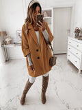 Veste de poche Lapel de mode pour femmes
