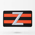 Patch militaire tactique en PVC avec support velcro
