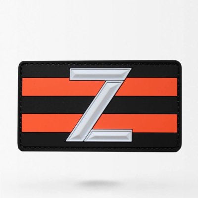 Patch militaire tactique en PVC avec support velcro