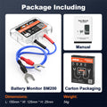 Analyseur de batterie de voiture 12V Outil de test de batterie