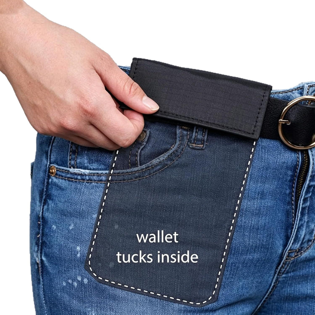 Mini portefeuille de ceinture de taille pratique
