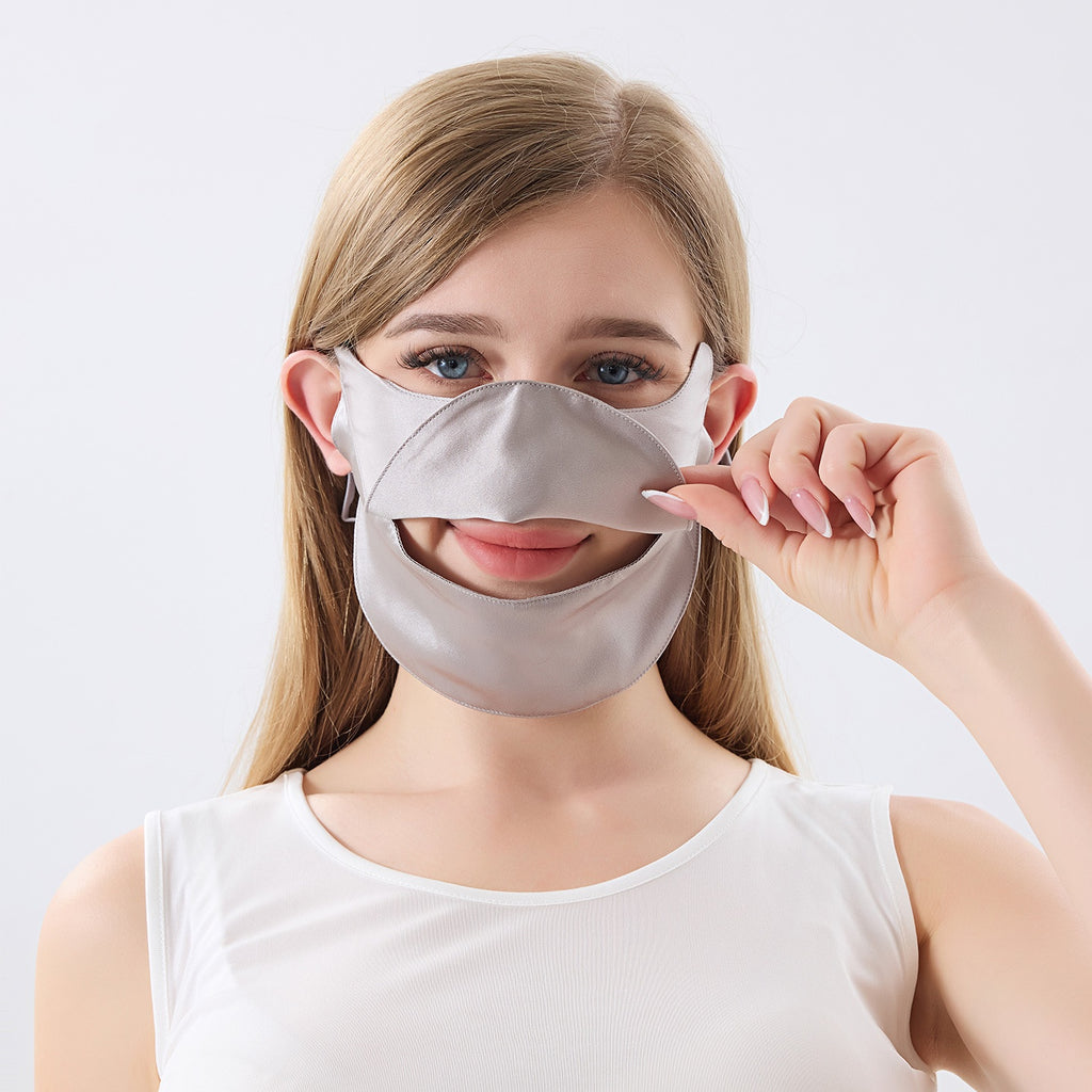 Masque de protection solaire ouvert pour les femmes
