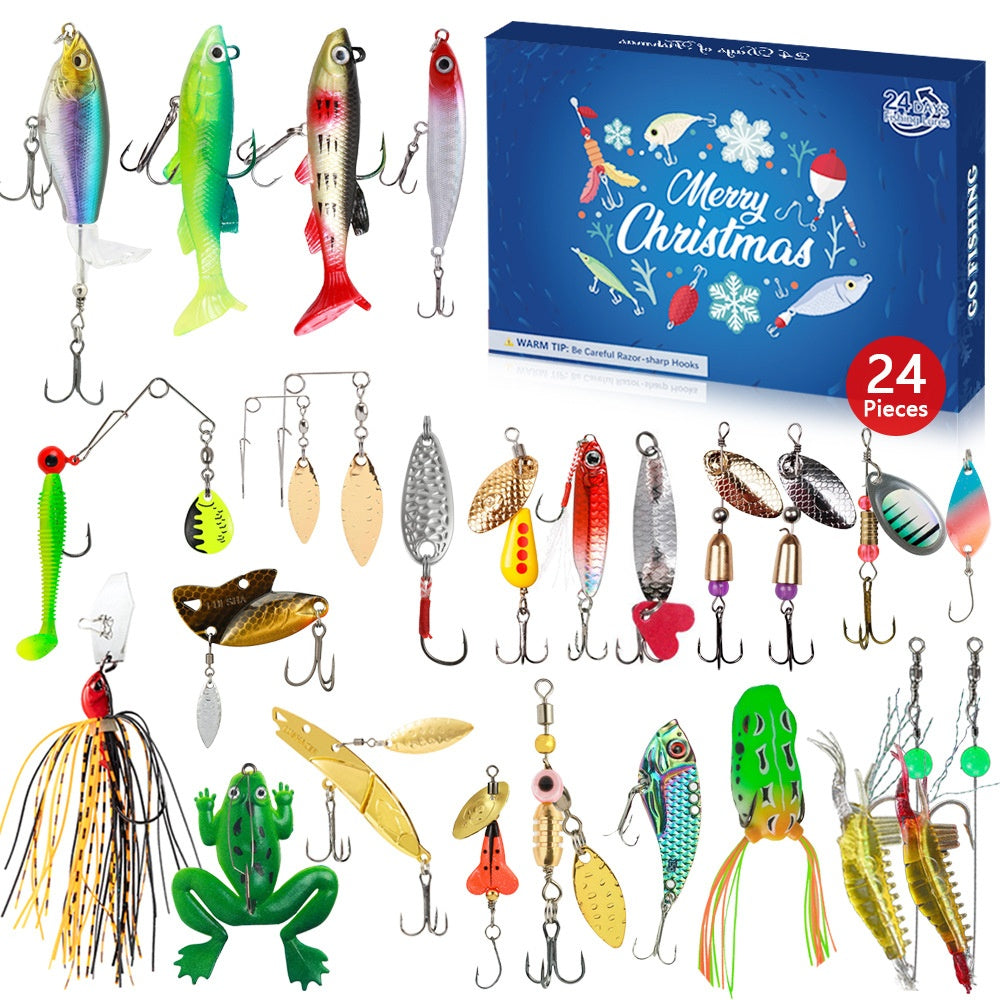 Blind Box Équipement de pêche Cadeau de Noël