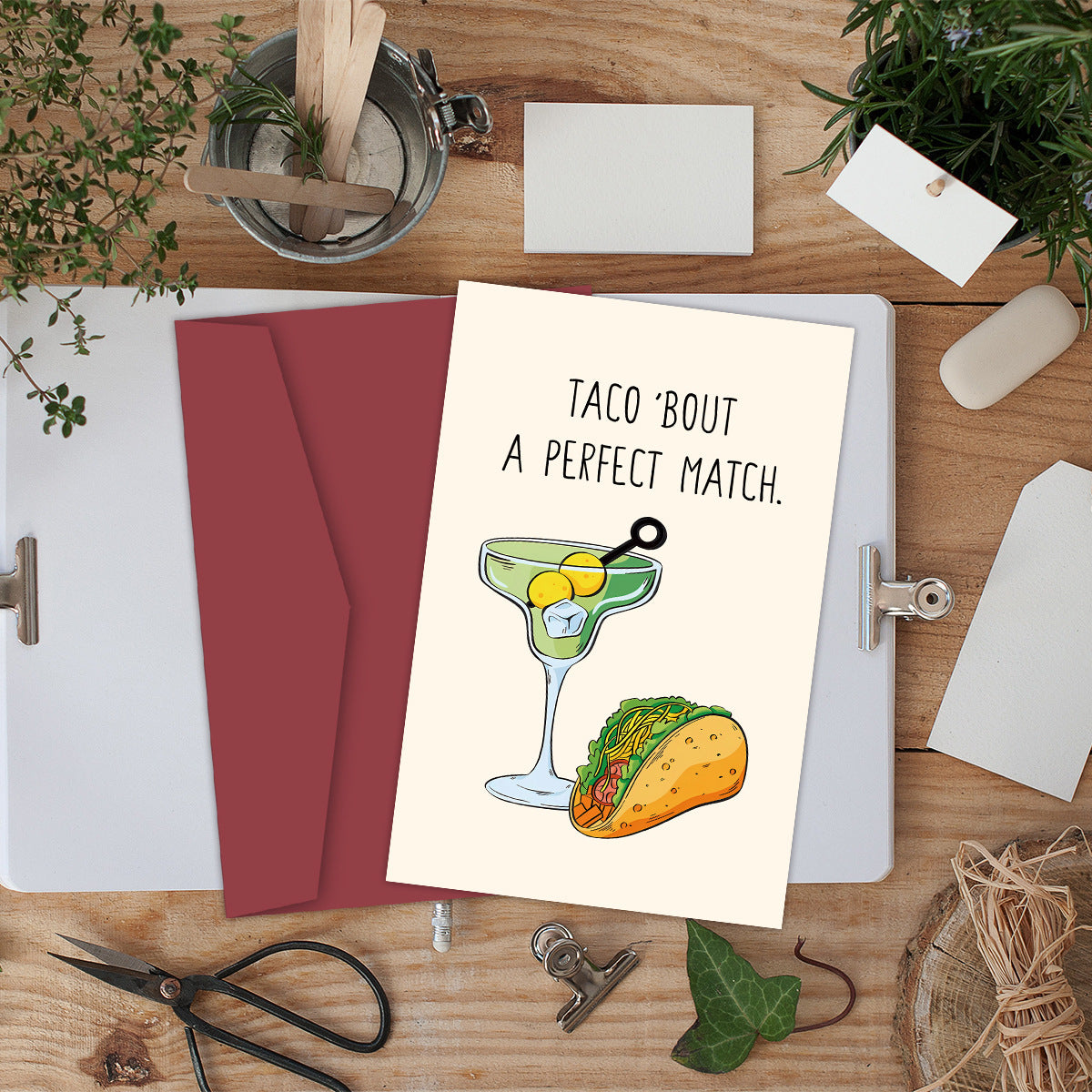 Carte de vœux d'anniversaire et de vacances avec carte texte enveloppe