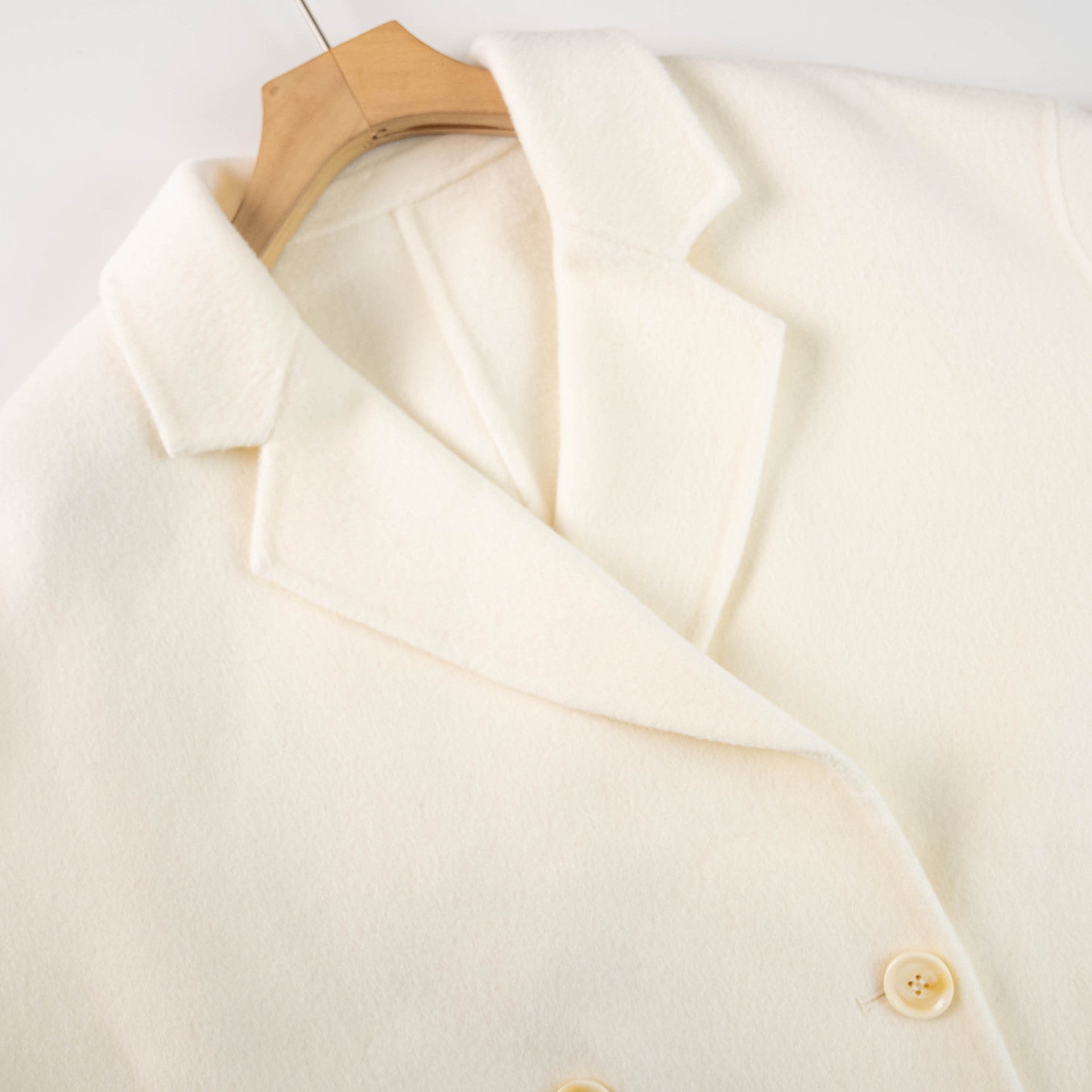 Robe en laine souple Casual et polyvalent Short Outerwear pour la navette