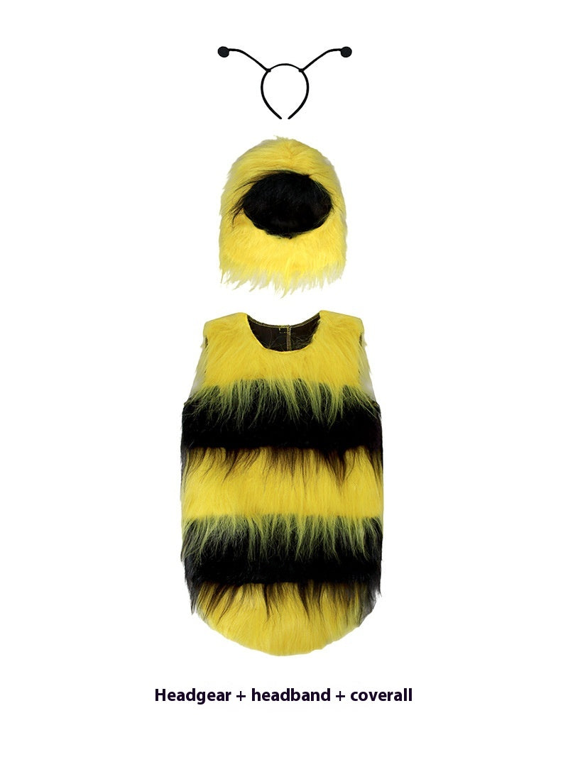 Halloween Enfants Performance Animal Bee Rôle Cosplay Vêtements