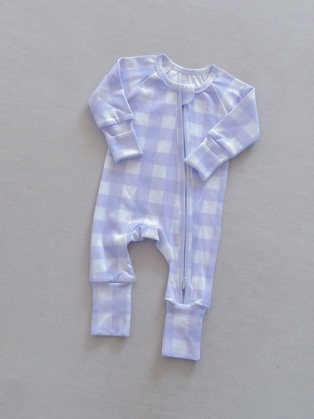 Nouveau style Baby Plaid Onesie Romper