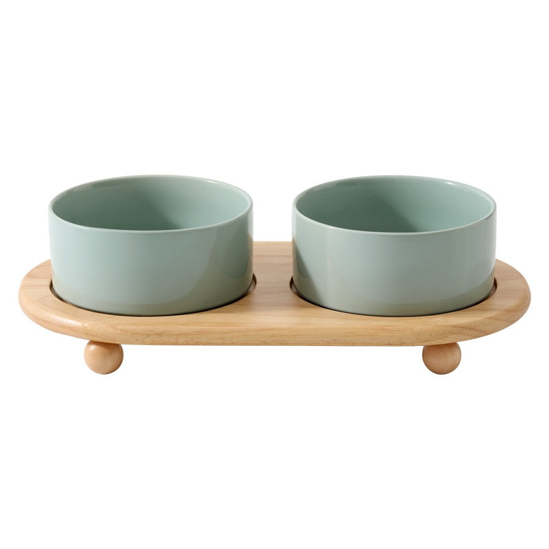 Céramique Cat and Dog Food Bowls Pet Bowl Fournitures