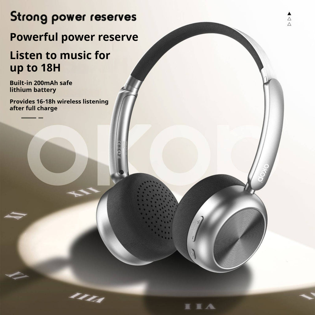 KP-H106 Casque Bluetooth in-Stock Style rétro Annulation active du bruit Design élégant