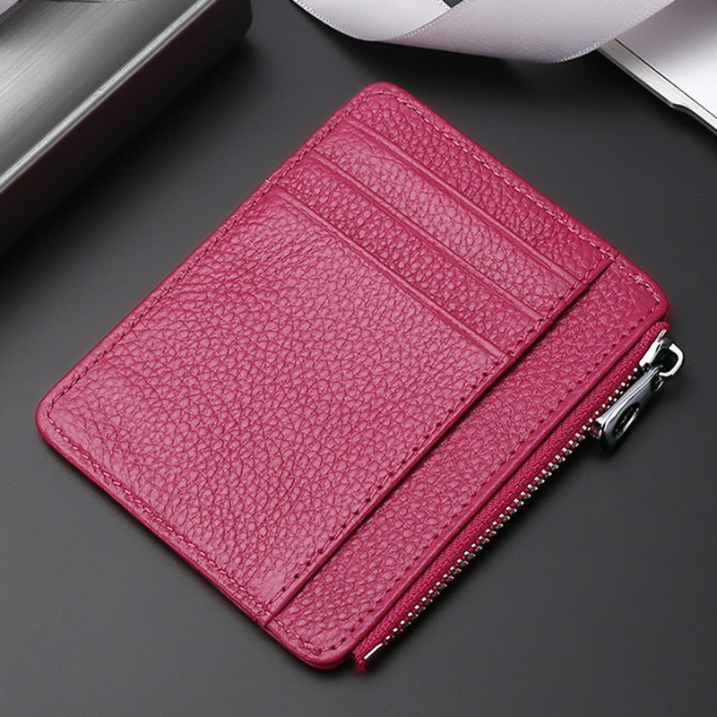 Porte-cartes en cuir Premier calque Porte-cartes en cuir