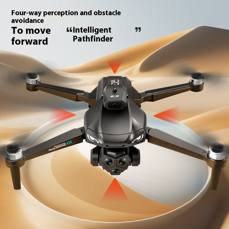Four-axis folding brushless UAV screen control