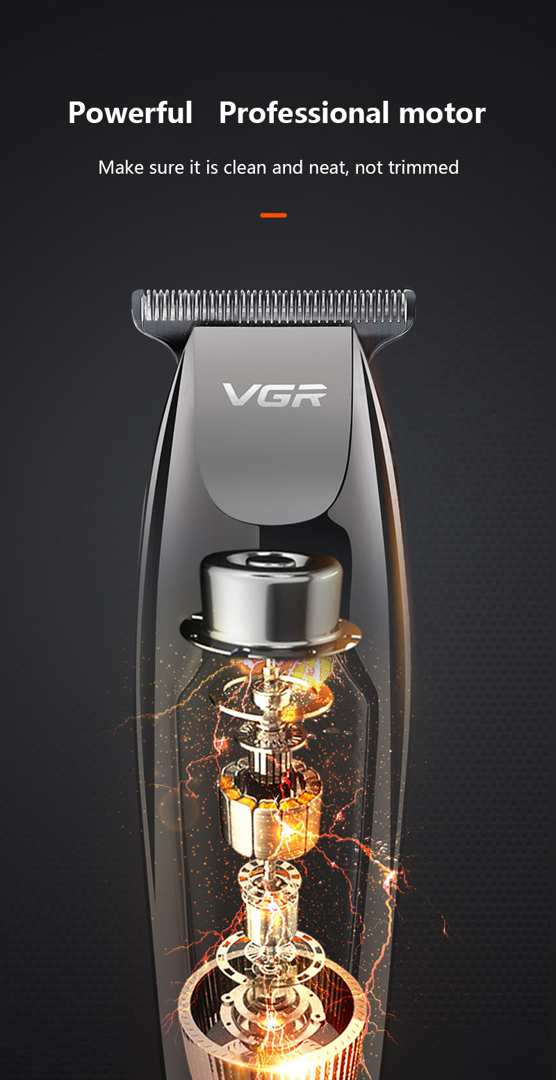 V30 professionnel imperméable TrimmerAfficher les cheveux homme Clipper Grooming Bas bruit