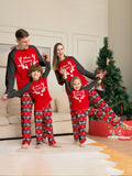 Imprimé Tête de cerf Costume parent-enfant de Noël