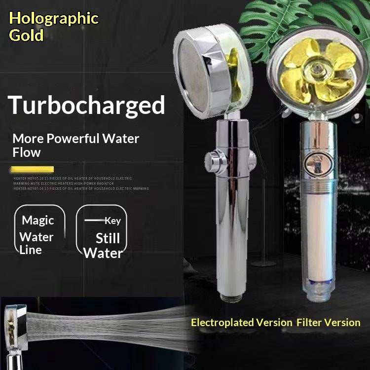 Kit de douche Turbo-Boost sous pression Super-Strong
