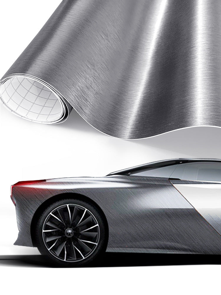 Car Styling Glossy noir 5D fibre de carbone film de vinyle