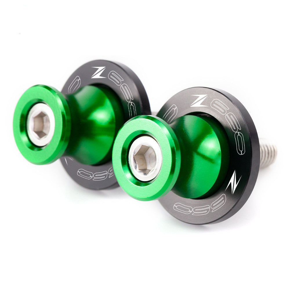 9Color Z900 Z 900 Z650 Z 650 8MM Accessoires de moto Bobines de bras d'échangisme CNC Support de slider S