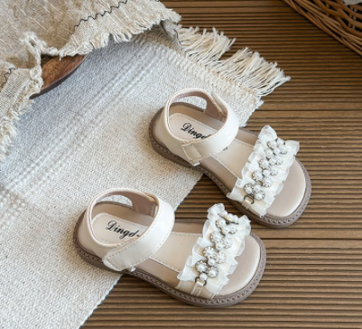 Été Arrivée Filles' Mode Strass Princesse Chaussures