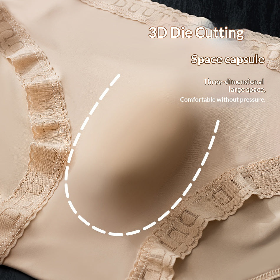 Ice Silk Seamless Léger Homme 3D Pouch High-Elastic Slips