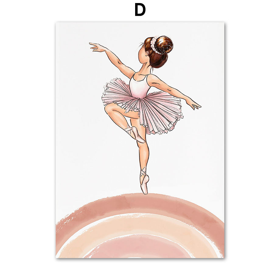 Peinture sur toile d'art Posters pour la décoration de la chambre des enfants