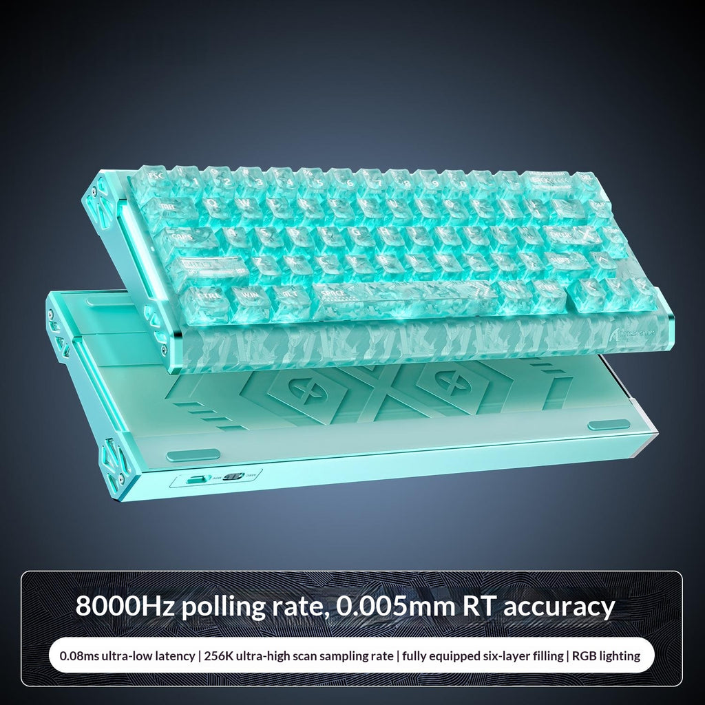 Clavier de jeu mécanique RGB 8K avec commutateurs magnétiques E-Sports