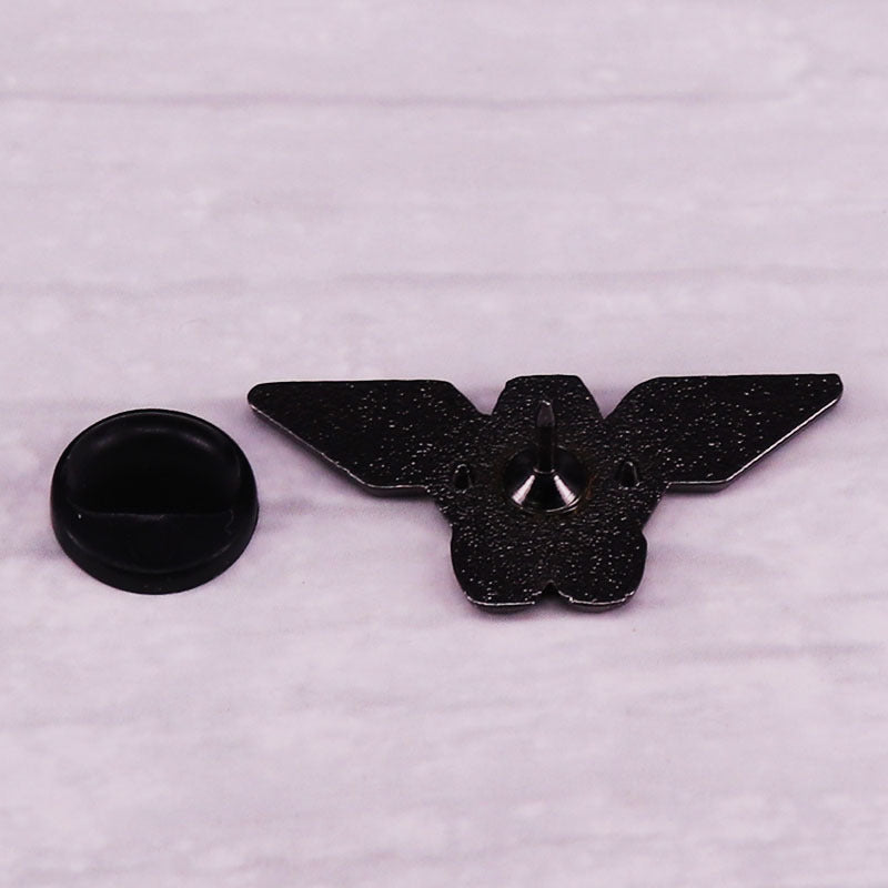 Broche d'insigne en alliage de ruban de mode créative