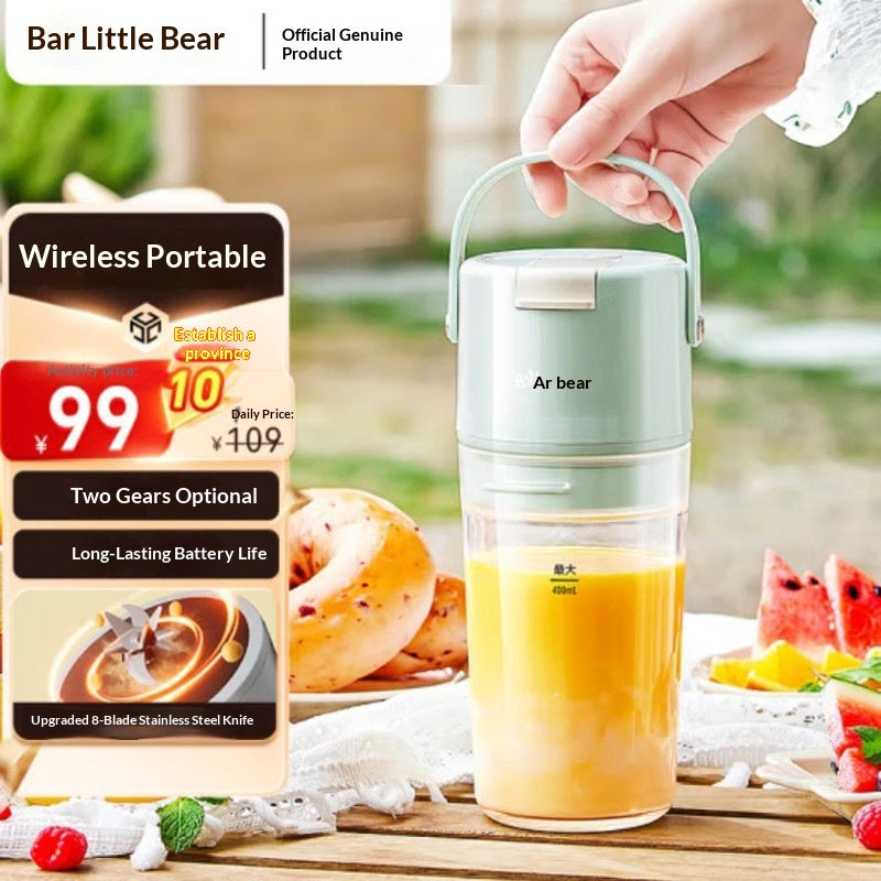 Mini mélangeur de jus rechargeable pour usage domestique