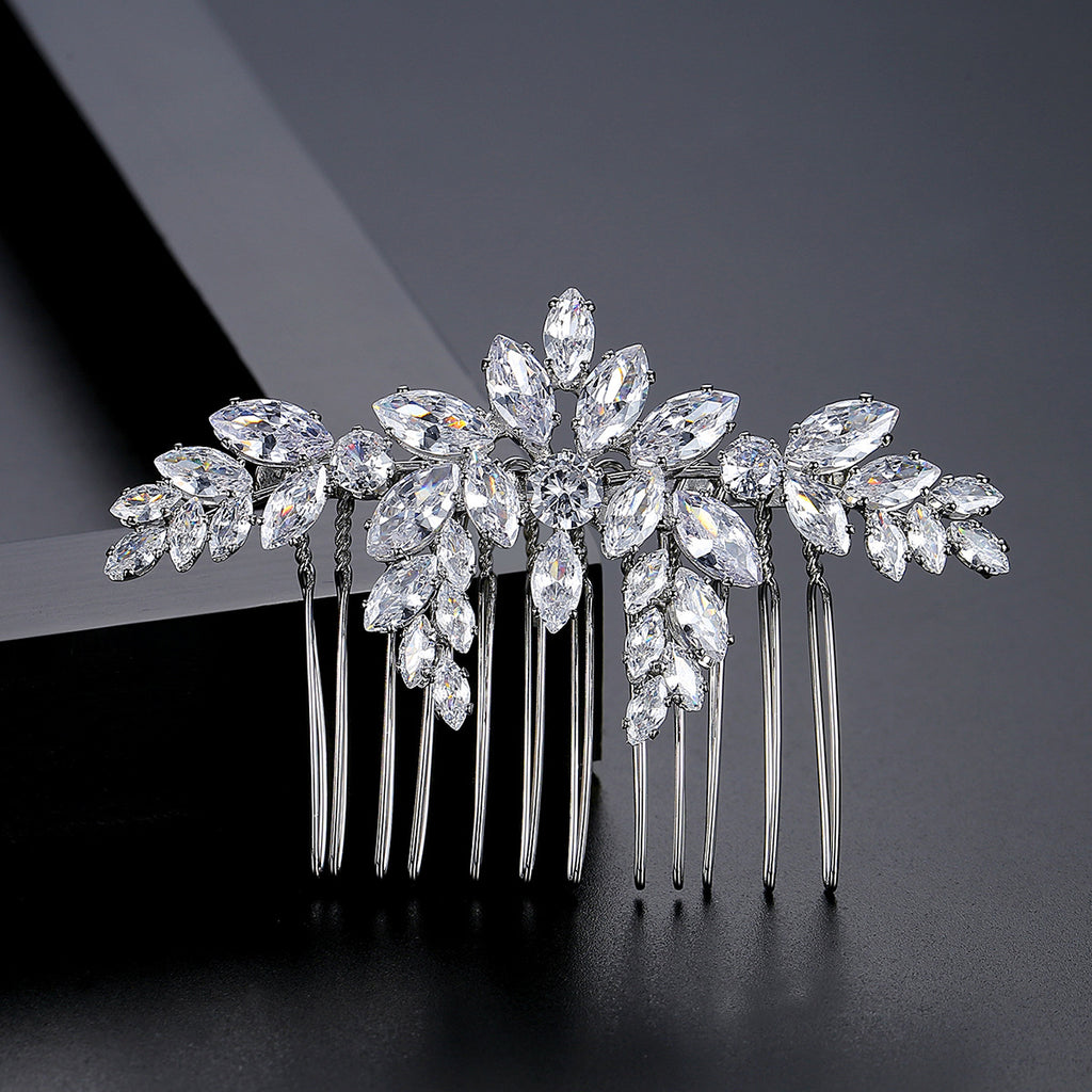 Accessoires pour cheveux en cuivre incrusté de cuivre