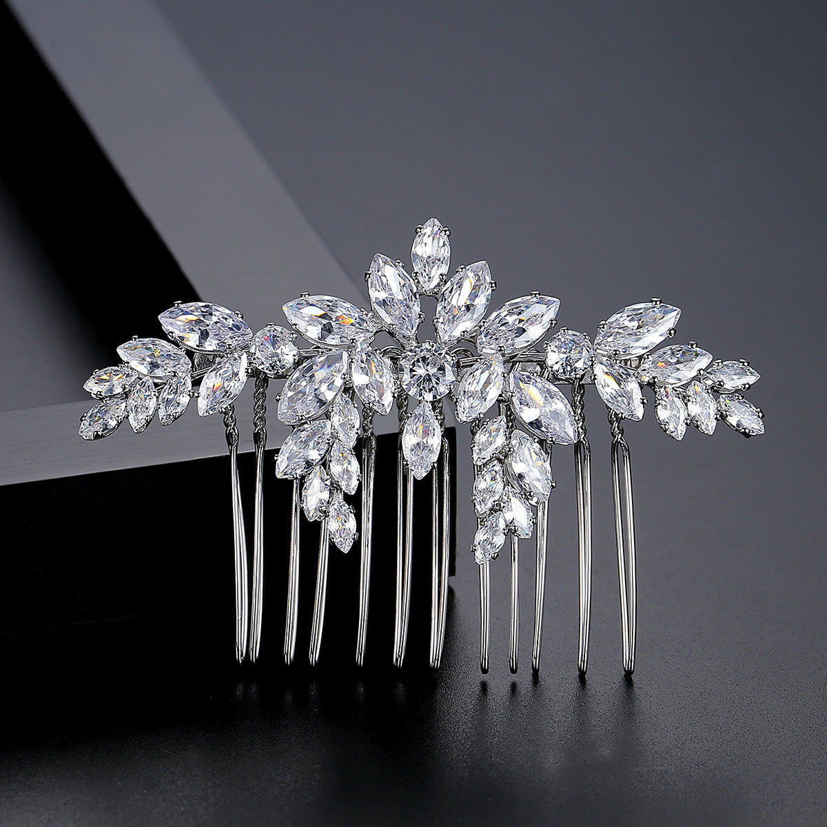 Accessoires pour cheveux en cuivre incrusté de cuivre